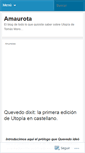 Mobile Screenshot of amaurota.wordpress.com