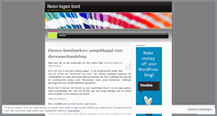 Desktop Screenshot of neentegenbont.wordpress.com