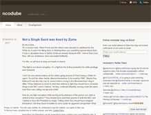 Tablet Screenshot of ncodube.wordpress.com