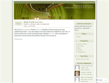 Tablet Screenshot of abstractnonesnse.wordpress.com