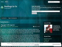 Tablet Screenshot of doolingsinoz.wordpress.com