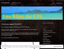 Tablet Screenshot of lesfillesdu639.wordpress.com