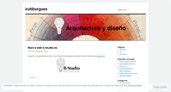 Desktop Screenshot of iratiburgues.wordpress.com