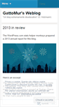 Mobile Screenshot of gattomur.wordpress.com