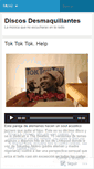 Mobile Screenshot of discosdesmaquillantes.wordpress.com