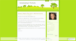 Desktop Screenshot of homesteadingintheburbs.wordpress.com