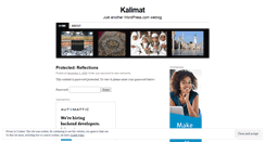 Desktop Screenshot of kalimatt.wordpress.com