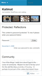 Mobile Screenshot of kalimatt.wordpress.com
