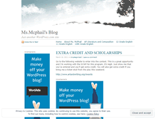 Tablet Screenshot of msmcphail.wordpress.com
