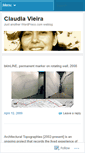 Mobile Screenshot of clauvieira.wordpress.com