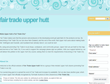 Tablet Screenshot of fairtradeupperhutt.wordpress.com