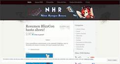 Desktop Screenshot of nhrmedios.wordpress.com