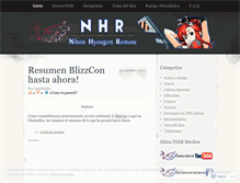 Tablet Screenshot of nhrmedios.wordpress.com