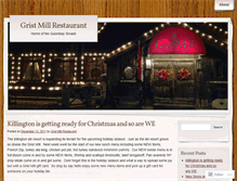 Tablet Screenshot of gristmillkillington.wordpress.com