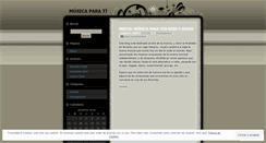 Desktop Screenshot of musicmake.wordpress.com