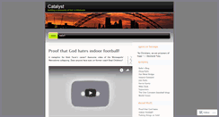 Desktop Screenshot of catalystfaith.wordpress.com