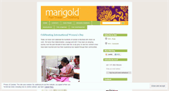 Desktop Screenshot of marigoldfairtradeclothing.wordpress.com