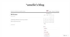 Desktop Screenshot of ameliesart.wordpress.com