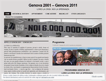 Tablet Screenshot of genova2011.wordpress.com