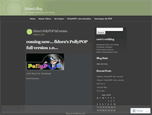Tablet Screenshot of fidora.wordpress.com