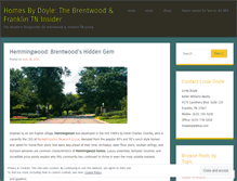 Tablet Screenshot of homesbydoyle.wordpress.com