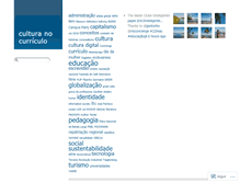 Tablet Screenshot of culturanocurriculo.wordpress.com