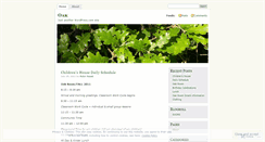 Desktop Screenshot of oakroomsvcms.wordpress.com