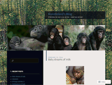 Tablet Screenshot of bonoboland.wordpress.com