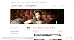Desktop Screenshot of ligadosblogues.wordpress.com