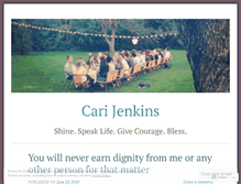 Tablet Screenshot of carijenkins.wordpress.com