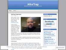 Tablet Screenshot of miketrap.wordpress.com