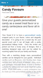 Mobile Screenshot of candyfavours.wordpress.com