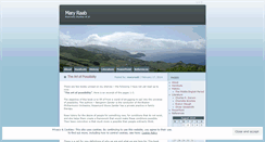 Desktop Screenshot of maryraab.wordpress.com