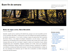 Tablet Screenshot of buenfindesemana.wordpress.com