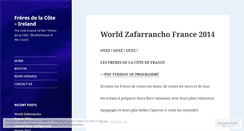 Desktop Screenshot of freresdelacoteireland.wordpress.com