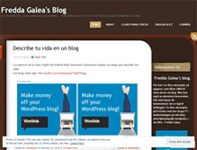 Tablet Screenshot of freddagalea.wordpress.com