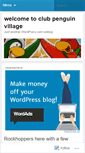 Mobile Screenshot of clubpenguinvillige.wordpress.com