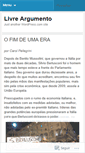 Mobile Screenshot of livreargumento.wordpress.com