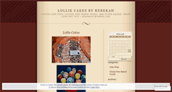 Desktop Screenshot of lolliecakes.wordpress.com