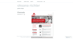 Desktop Screenshot of oksanarichter.wordpress.com