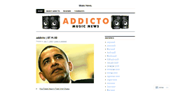 Desktop Screenshot of addicto.wordpress.com