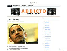Tablet Screenshot of addicto.wordpress.com