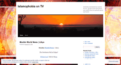 Desktop Screenshot of islamophobiatv.wordpress.com