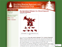 Tablet Screenshot of buybakugan7in1.wordpress.com
