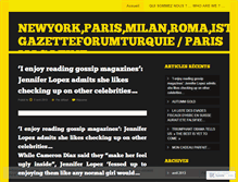 Tablet Screenshot of gazetteforumturquie.wordpress.com