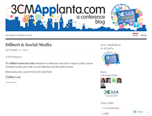 Tablet Screenshot of 3cmapplanta.wordpress.com