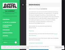 Tablet Screenshot of lacavernadefilosofia.wordpress.com