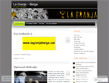 Tablet Screenshot of lagranjaberga.wordpress.com