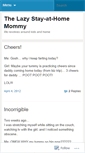 Mobile Screenshot of crazymommy.wordpress.com