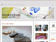 Tablet Screenshot of kookingbee.wordpress.com